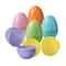 Glitzhome&#xAE; 6 Colors Easter Plastic Fillable Eggs. 60ct.